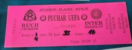Bilet Ruch Chorzów - Inter Mediolan