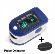 MEDYCZNY PULSOKSYMETR NAPALCOWY + POKROWIEC -50%