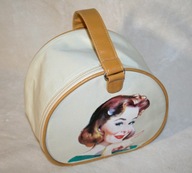 KUFEREK KOSMETYCZKA AVON ORGANIZER TOILETRY BAG VINTAGE RETRO