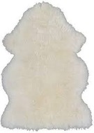 LUDDE IKEA danish design SKÓRA NATURALNA OWCZA NOWA 95cm.