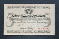5 Marek 1919 seria M 435997