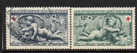 Francja- 1952 Mi 955-56