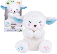 Pluszak interaktywny Balibazoo Owieczka Spokojny Sen 0+ biały dźwiękowy