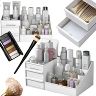 SZKATUŁKA ORGANIZER NA KOSMETYKI POJEMNIK KUFEREK NA BIŻUTERIE 2 SZUFLADY