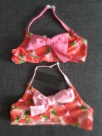 BIKINI TOP X 2,STRÓJ KĄPIELOWY.HARRODS,MITTY JAMES