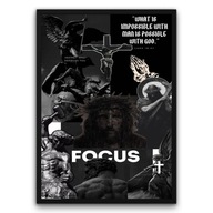 Plakat z ramą 30x40cm Duchowa Zmiana sztuka motywacja| Pomysł na Prezent