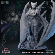 Valicent the Eternal Queen - BoS - figurka RPG DnD D&D - druk 3D 14K
