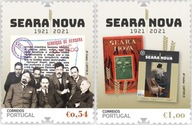 Portugalia 2021 Znaczki ** gazeta pisarze cenzura