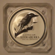 KOOKABURRA 2003 - 2 $ DOLARY 2003 AUSTRALIA 2 OZ 999 - 2 UNCJE - ŁADNA