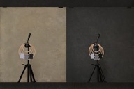 Ręcznie malowane grube dwustronne tło fotograficzne canvas beżowe antracyt