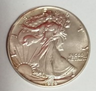 Orzeł amerykański 1 dolar 1989 1 oz Ag 999