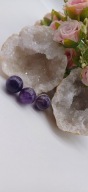 Naturlany ametyst mała kulka 18mm kolekca dekoracja wyrób biżuterji