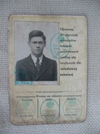 KRAKÓW przedwojenna LEGITYMACJA SZKOLNA NA ROK 1938/39