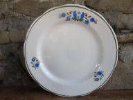 Duży Porcelanowy Talerz/Patera na Ciasto_WZÓR KASZUBSKI_LUBIANA PRL