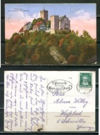K19386)Niemcy: Eisenach, Wartburg, wyslany 1928
