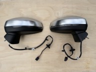 AUDI A3 S3 RS3 8V 12-20 LUSTERKO ZEWNĘTRZNE PRAWE 6 PIN CHROM SATYNA