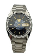 STALOWY MĘSKI ZEGAREK SEIKO 5 AUTOMATIC LATA 80-TE - NIEUŻYWANY