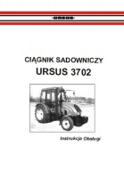 Ursus 3702 - instrukcja obsługi kołowego ciągnika rolniczego