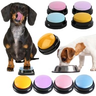 4X DŹWIĘKOWY PRZYCISK dla psa komendy tresura pies kot przyciski dźwiękowe