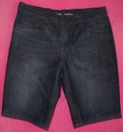 DENIM Co straight - KRÓTKE SPODENKI JEANSOWE W34