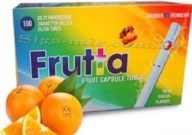 Gilza Gilzy Frutta ORANGE Tubki Tutki Papierosowe Klikane Owocowe 100 szt
