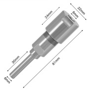 Adapter Przedłużający Tuleję Zaciskową Frezu 6 mm