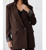 Edan marynarka czekoladowa M