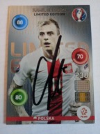 Karty panini autografy Polska Euro 2016 Kamil Grosicki