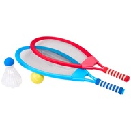 RAKIETKI PALETKI BADMINTON Z PIŁKĄ I LOTKĄ