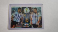 Messi / Aguero DOUBLE TROUBLE 412 - Argentyna Panini Brazil 2014