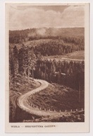 Wisła droga Kubalonka ok.1953r. nakład PTTK nr. 849 Foto Poddębski L163