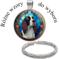 Brelok do kluczy/ka - Pies - ozdobna zawieszka - WZORY DO WYBORU