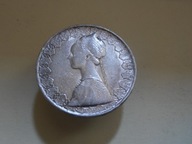 500 lirów Włochy 1958 r. srebro.