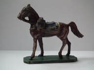 Żołnierzyk żołnierz figurka koń PRL kioskowiec nr.25