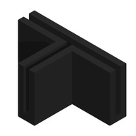 ŁĄCZNIK DO PŁYT MODELARSKICH – T, ZAMKNIĘTY, 3 MM, TRÓJNIK