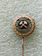 Oryg Odznaka Górnicza- NSZZP KWK "ZABRZE -BIELSZOWICE"