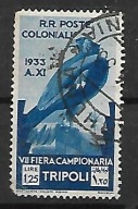 Tripolitania D751 fauna ptaki 60euro