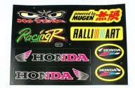 NAKLEJKI NA MOTOR MOTOCYKL ROWER HONDA RACING ZESTAW