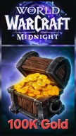 WoW 100k Gold Złoto World of Warcraft Midnight Burning Legion EU Horda\Ally