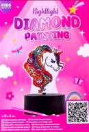 LAMPKA LED HAFT DIAMENTOWY 5D DIAMENTY ZRÓB TO SAM