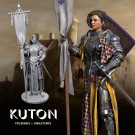 Żywica figurka Joan of Arc 1/10