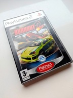 *** BURNOUT 2: POINT OF IMPACT PLAYSTATION 2 PS2 PSX *** 3xA