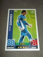 MATCH ATTAX 2015-2016 YANN SOMMER 217 Borussia Mönchengladbach