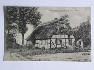 Chłopy Bauerhufen koło Koszalina dom szachulcowy zejście 1914