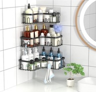 Menbyci Narożna półka prysznicowa ze stali nierdzewnej,