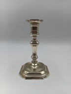 Stary świecznik platerowany srebrem - BMF Germany - kolekcjonerski - 17,5cm