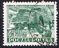 1952 Polska fi 649 - Uruchomienie Fabryki Samochodów Osobowych na Żeraniu