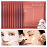 Zestaw Maseczka Kolagenowa W Płachcie Nawilżająca Pielęgnac Twarzy NUOWEIYA