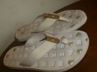 KLAPKI TOMMY HILFIGER--R-40-WKŁ-27CM-ŚLICZNE.