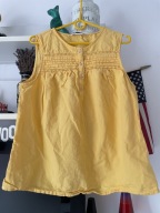 2 TU WOMEN ZWIEWNA LNIANA Z KORONKĄ len żółta XXL